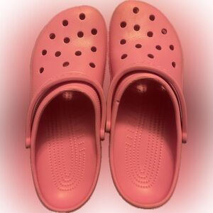 Mens Pink Clocs